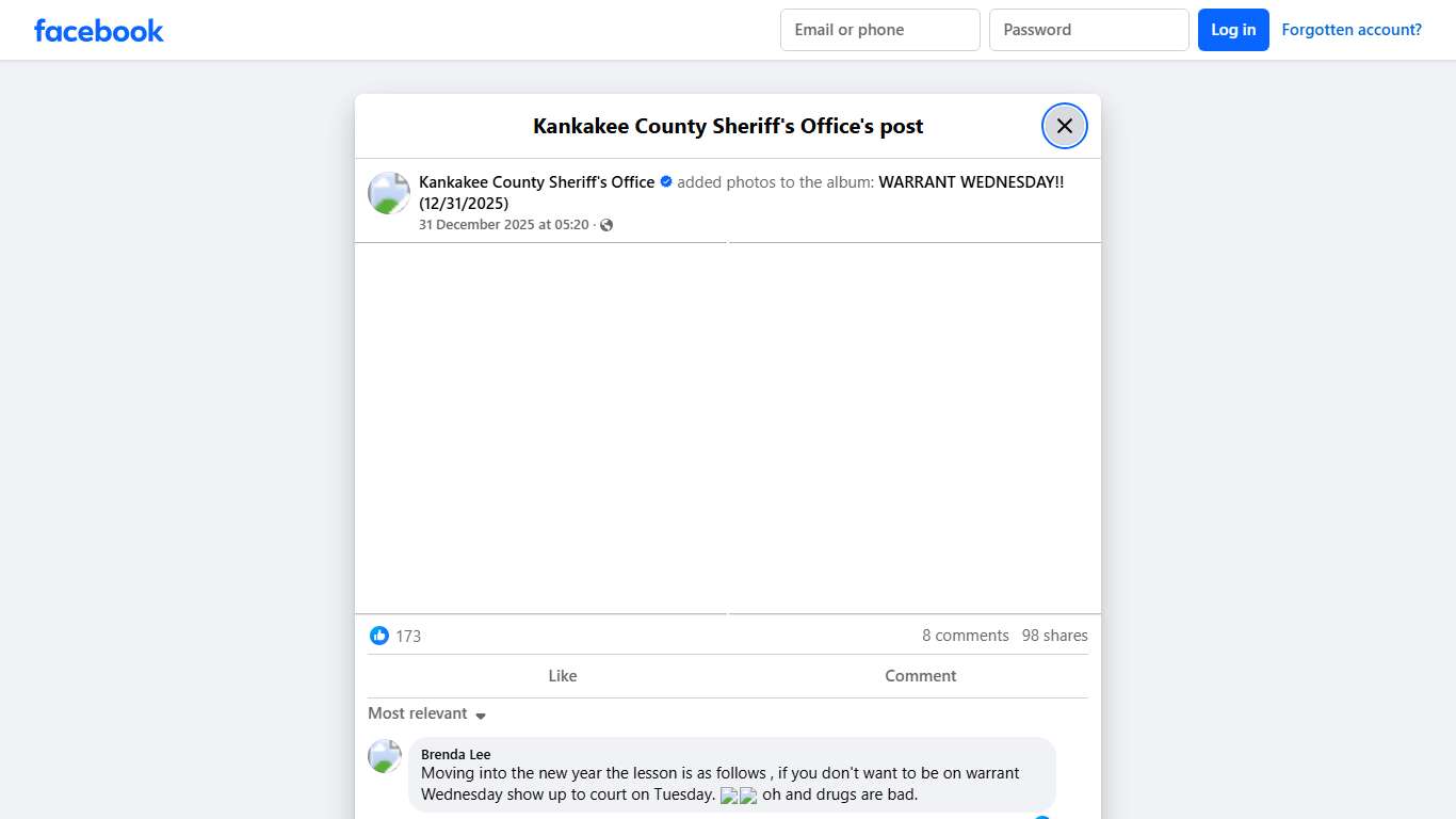 Kankakee County... - Kankakee County Sheriff's Office Facebook